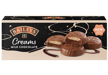 Sausainiai BAILEYS su grietinėlės įdaru, 128 g