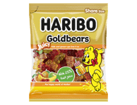Guminukai HARIBO JUICY GOLDBEARS, 160 g