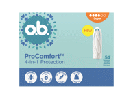 Higieniniai tamponai O.B. PRO COMFORT SUPER, 54 vnt.