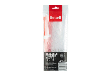 Šaldymo maišeliai UNIWELL EDAY, 1,5 l, 6 vnt., 6 vnt.