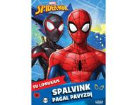 Knyga SPIDER-MAN. SPALVINK PAGAL PAVYZDĮ