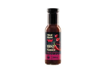 Barbekiu aštrus vyšnių padažas WELL DONE, 280 g
