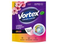 Skalbimo lapeliai VORTEX Laundry Detergent Sheets Color, 20 vnt