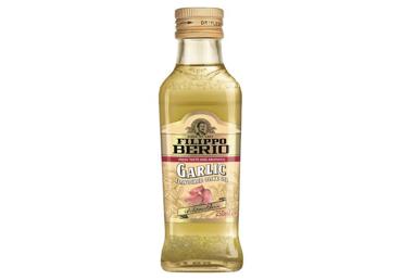 Alyvuogių aliejus FILIPPO BERIO su česnaku, a.r., 250 ml