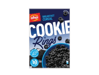 Sausi pusryčiai OHO COOKIE RINGS, 425 g