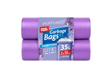 Šiukšlių maišai kvapnūs HOME EXPERT 35 l, 15 vnt.x2