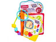 Kūdikių žaislas-knyga WINFUN, 000176-NI