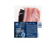 Šv. afrikinių šamų plėšikų (Clarias gariepinus) filė su oda, 320 g