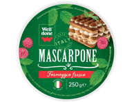 Maskarponės sūris WELL DONE, 80 % rieb. s. m., 250 g
