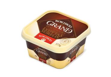 Tepamasis lydytas sūrelis ROKIŠKIO GRAND, 23 % rieb., 175 g - 2
