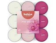 Skridininės žvakės BOLSIUS Pink Orchid, 18 vnt