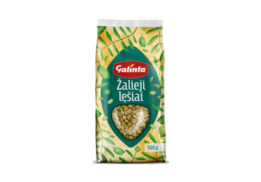 Žalieji lęšiai GALINTA, 500 g