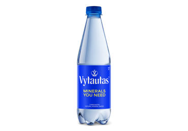 Gazuotas natūralus mineralinis vanduo VYTAUTAS, 500 ml