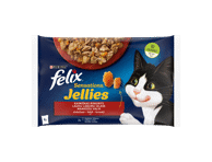 Konservuotas kačių ėdalas FELIX su mėsa padaže, 340 g