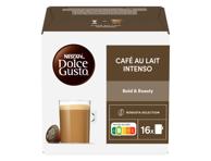Kavos kapsulės NESCAFE DOLCE GUSTO CAFE AU LAIT INTENSO, 160 g