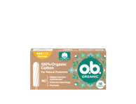 Tamponai O.B. ORGANIC NORMAL, 16 vnt., 16 vnt.