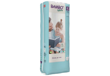 Sauskelnės BAMBO NATURE 6 (16+ kg), 40 vnt. - 1