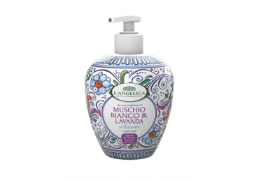 Rankų muilas su baltuoju muskusu ir levandomis L'Angelica, 500 ml 