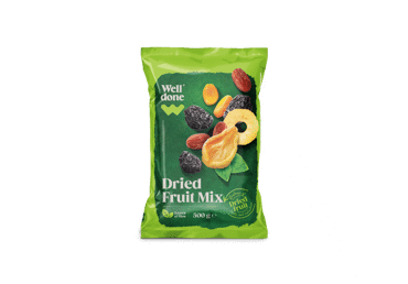 Džiovintų vaisių mišinys WELL DONE, 500 g