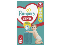 Sauskelnės-kelnaitės PAMPERS Pants, Mega Pack, 3 dydis, 128 vnt.