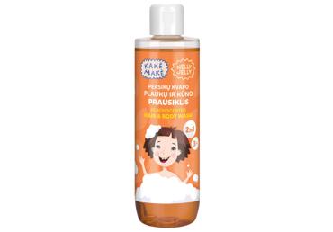 MARGARITA KAKĖ MAKĖ 2IN1 Persikų kvapo plaukų ir kūno prausiklis 250ml