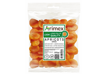 Džiovinti abrikosai ARIMEX, 300 g