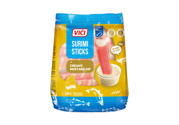 Surimio lazdelės su garstyčių padažu VIČI, 200 g
