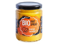 Ekologiškas džemas RUDOLFS su mangais ir kokosais, 245 g