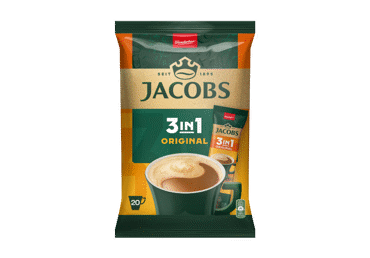 Tirpiosios kavos gėrimas JACOBS 3IN1 ORIGINAL, 252 g