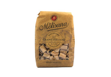 Pilno grūdo makaronai LA MOLISANA MEZZI RIGATONI Nr. 32, 500 g - 1