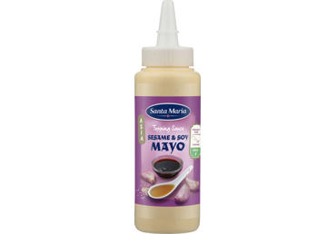 Majonezinis padažas su sezamais ir sojomis SANTA MARIA, 250 ml