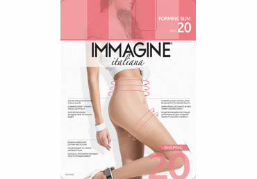 Moteriškos pėdkelnės IMG FORMING SLIM 20 den, 3 dydis, nature