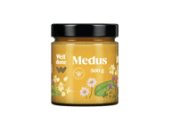 Medus WELL DONE, vasaros žiedų, 500 g