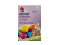 Skysti kiaušinių dažai+fiksatorius, 5 spalvos