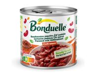 Raudonosios pupelės BONDUELLE su aitriųjų paprikų padažu, 430 g