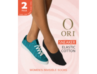 Moteriškos pėdutės ORI SNEAKERS 35-38, nero