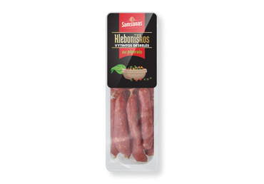 Vytintos KLEBONIŠKOS mini dešrelės su pipirais, a.r., 150 g - 2