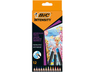Spalvinimo pieštukai BIC INTENSITY WATERCOLOR 12 vnt