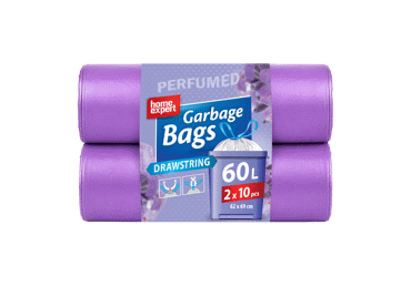 Šiukšlių maišai kvapnūs HOME EXPERT 60 l, 10 vnt.x2