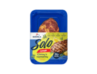 Sausai marinuotas kiaulienos sprandinės kepsnys rozmarinų ir citrinų skonio marinate, 200 g
