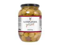 Ispaniškos alyvuogės su prieskoniais LA EXPLANADA, 850 ml