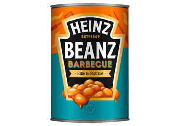 Pupelės BBQ padaže HEINZ, 390 g - 2