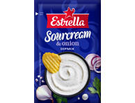 Traškučių padažas ESTRELLA DIPMIX su grietine ir svogūnais, 13 g