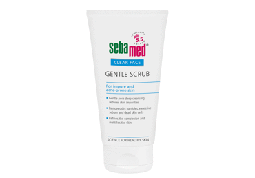 Švelnus šveitiklis probleminei odai SEBAMED CLEAR FACE, 150 ml