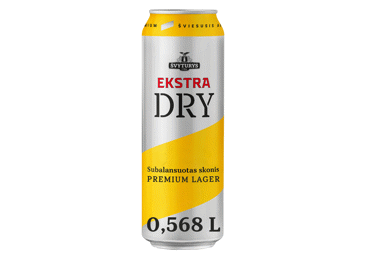 Alus ŠVYTURYS EKSTRA DRY, 568 ml