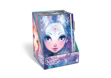 NEBULOUS STARS užrašų knygutė Deluxe, balta, 1 vnt.