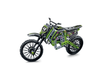 Žaislinis motociklas konstruktorius CLEMENTONI - 2