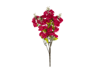 Dirbtinių gėlių puokštė, 3 spalvos,53cm