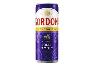 Džino kokteilis GORDON'S London Dry Gin & Tonic, 250 ml