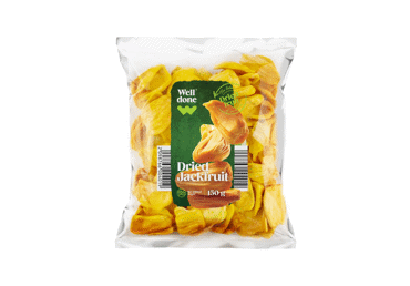 Džiovinti duonvaisiai WELL DONE, 150 g
